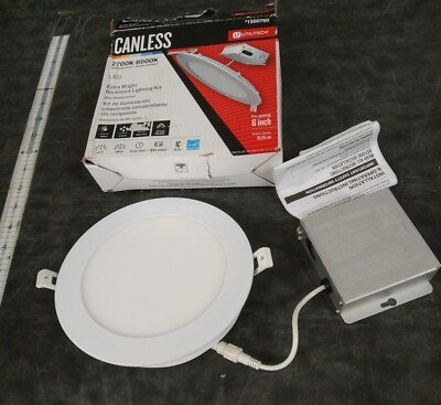 Utilitech canless recessed lighting