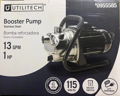 Utilitech Booster Pump - Water Pressure Enhancement Solutions