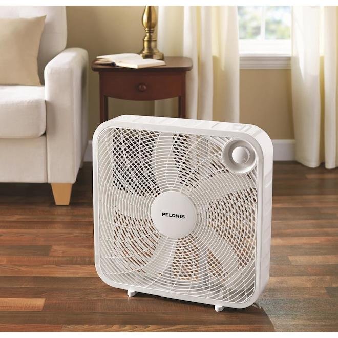Utilitech Box Fan 20-Inch - Powerful Cooling Performance for Any Room