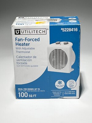 Utilitech Fan Forced Heater - Quick Heat Distribution