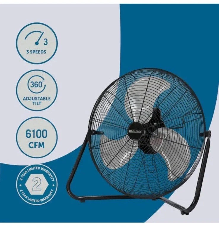 Utilitech High Velocity Fan - Industrial Strength Cooling Solutions