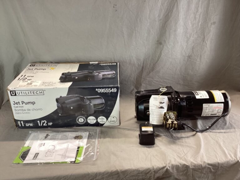 Utilitech Jet Pump - Complete Well Water Extraction Guide