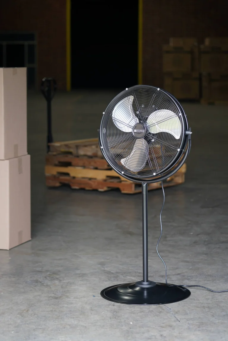 Utilitech Pedestal Fan - Adjustable Height Cooling