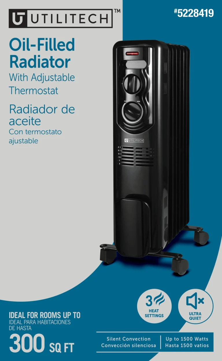 Utilitech Radiator Heater - Traditional Style Comfort