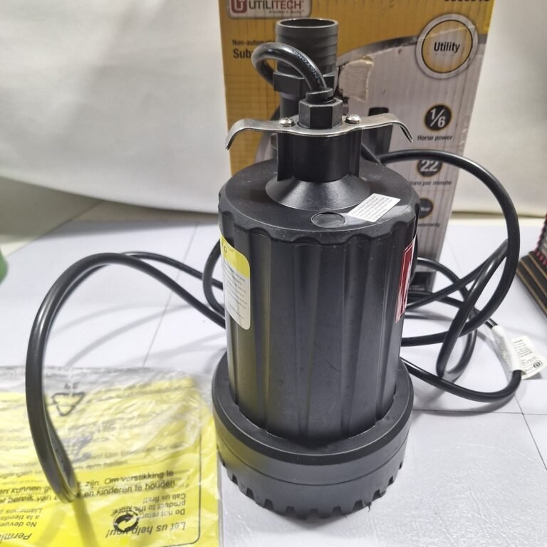 Utilitech Sewage Pump - Professional Waste Water Management Solutions