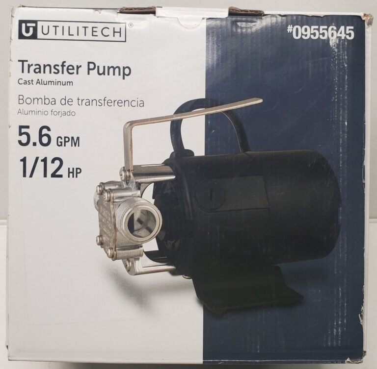 Utilitech Transfer Pump Water Transfer Solutions